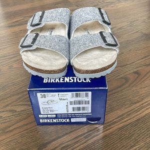 Birkenstock Arizona Wool Felt Light grey